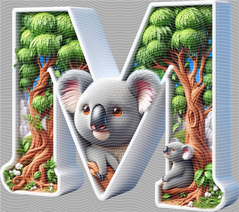 Letters A to Z and Number-AZ 49